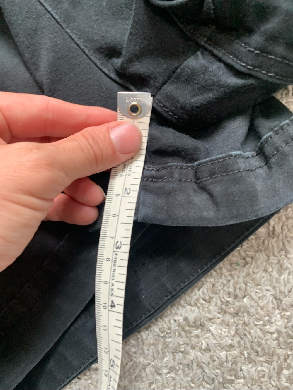 Y2K Express High-Waist Black Sailor Button-Front Shorts - Picture 8 of 10